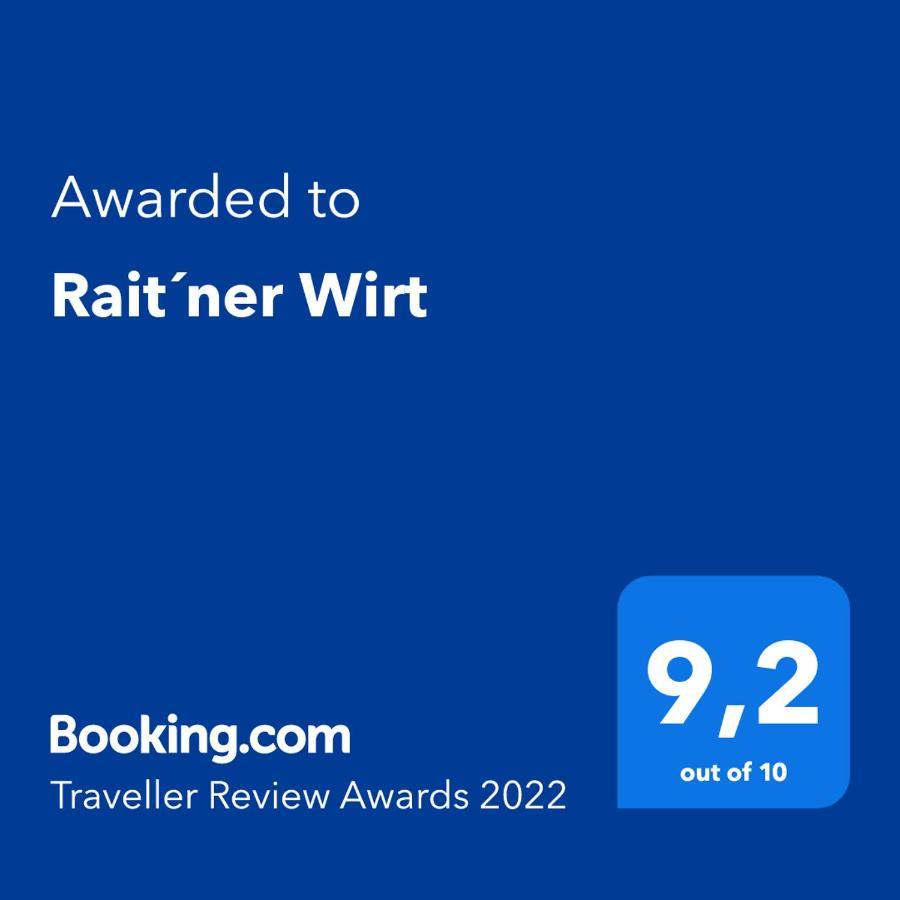 Rait'Ner Wirt Hotel Schleching Eksteriør billede